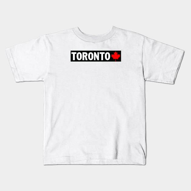 Toronto World Champions Kids T-Shirt by teakatir